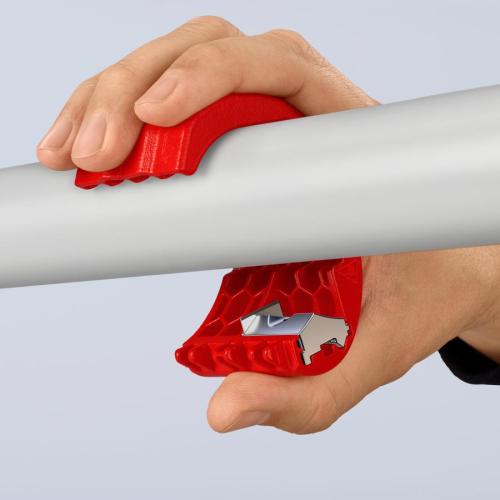 Knipex BiX Cutter for Plastic Pipes and Sealing Sleeves 72mm 90 22 10 BK